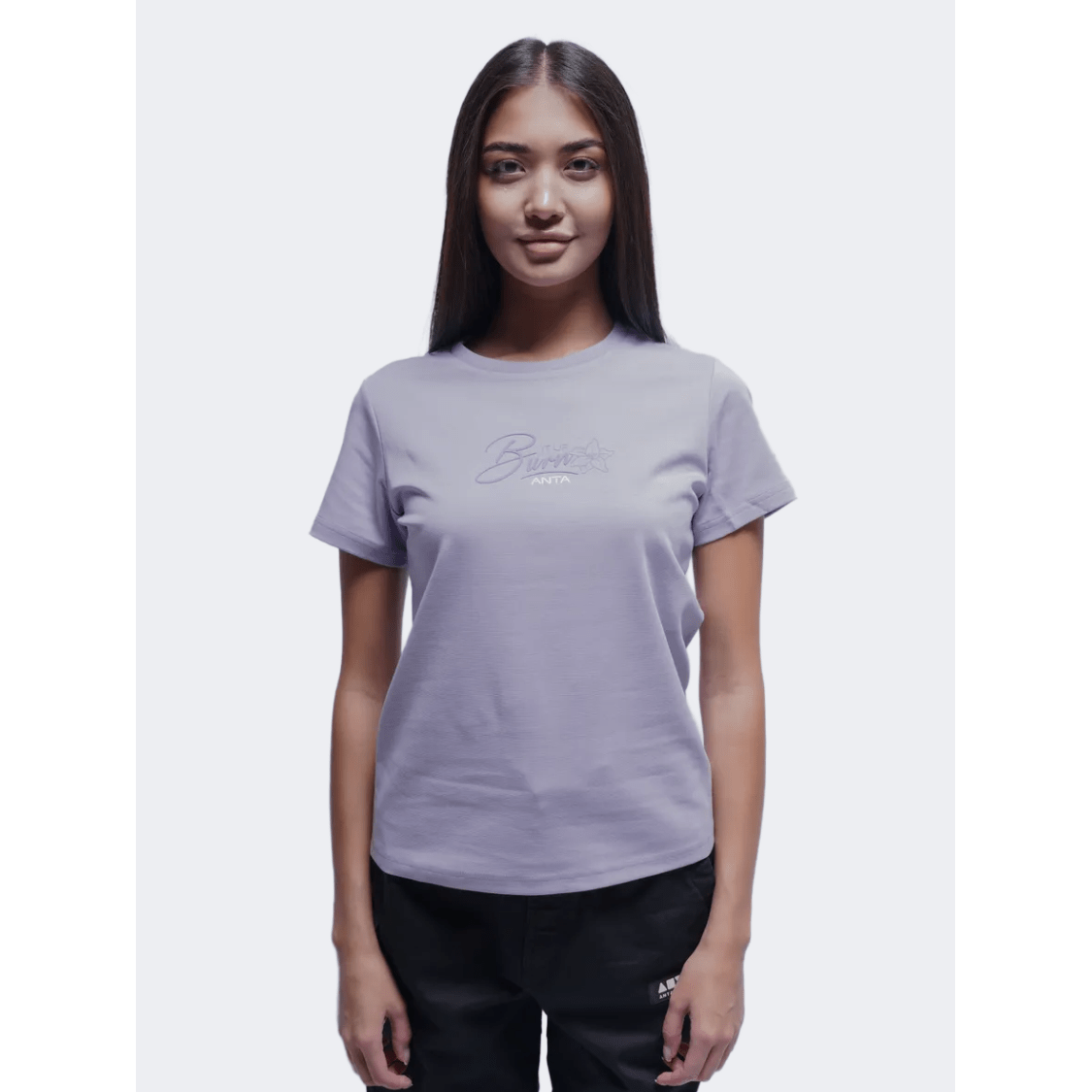 Anta Women Lifestyle T-Shirt Purple - Medaid International