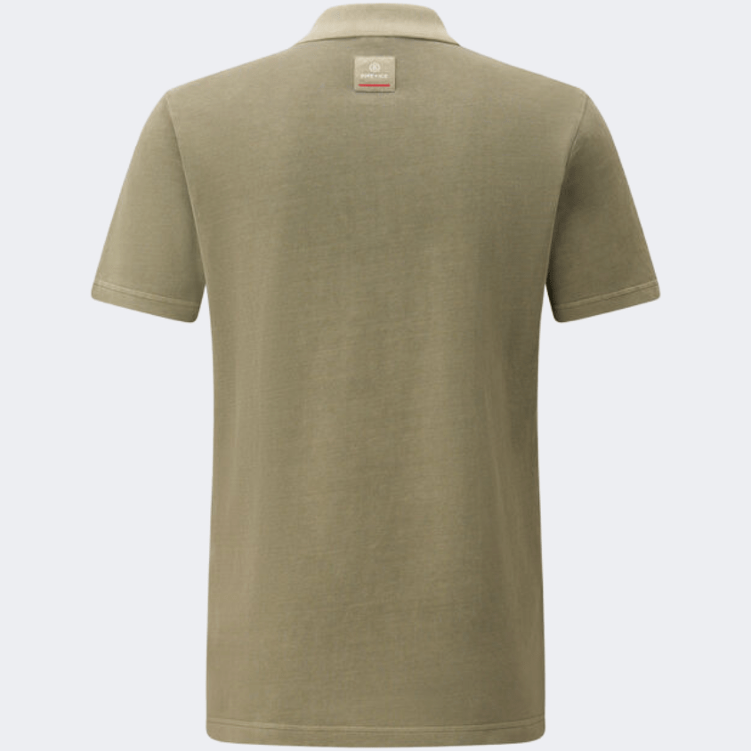 Fire And Ice Ramon Men Lifestyle Polo Short Sleeve Khaki - Medaid