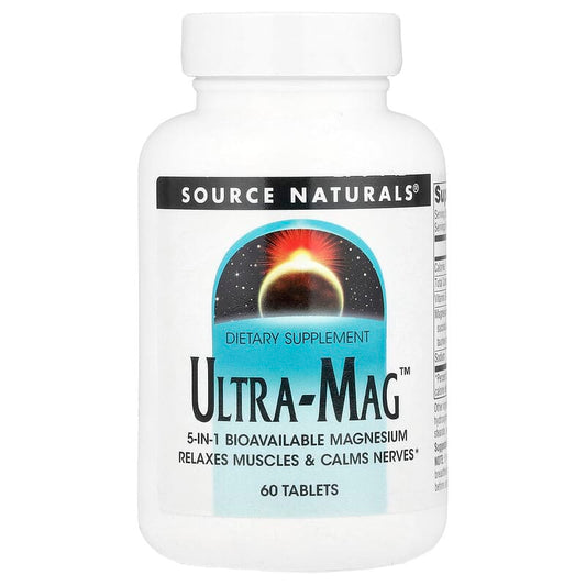 Source Naturals, Ultra-Mag™, 60 Tablets - Medaid