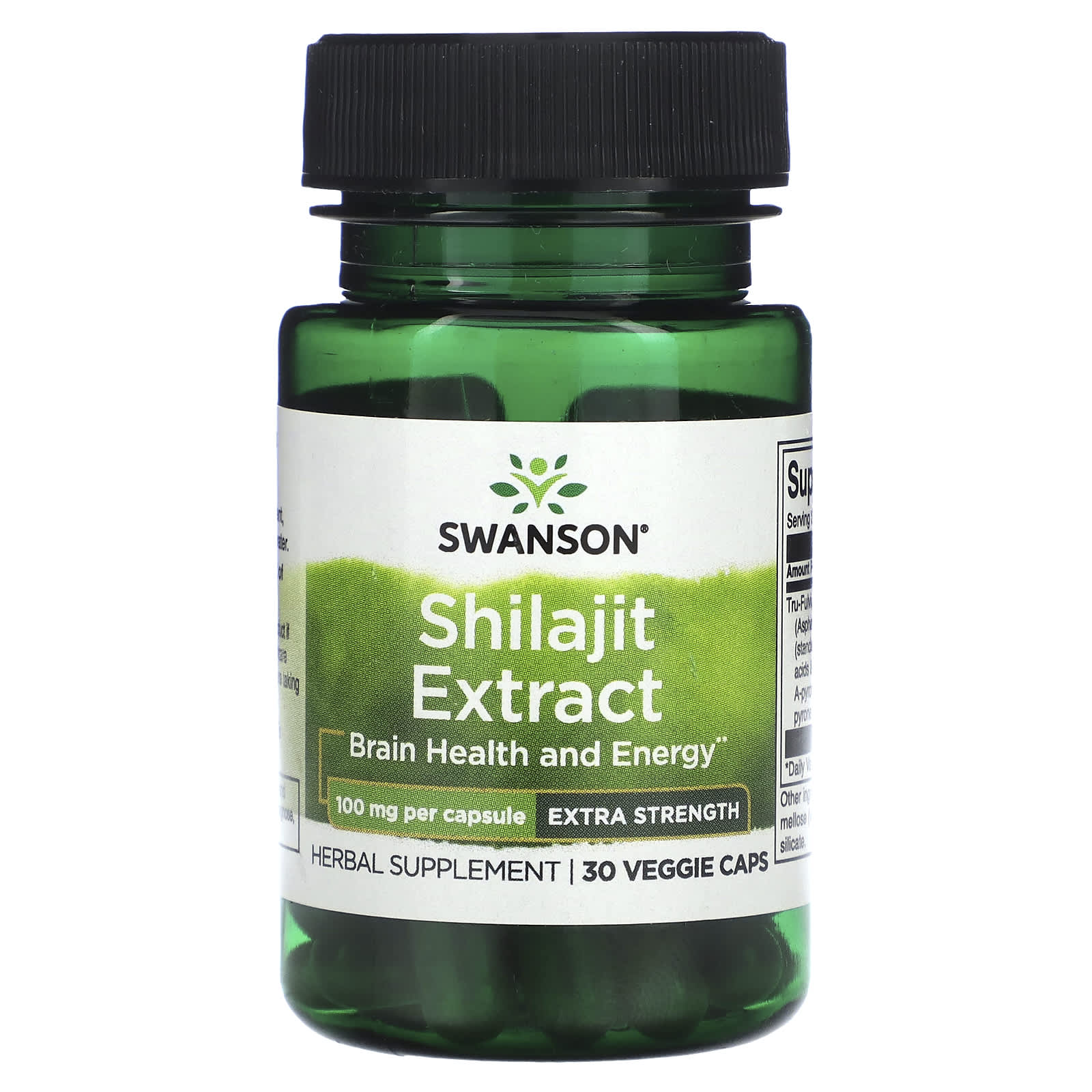 Swanson, Shilajit Extract, 100 mg, 30 Veggie Caps - Medaid