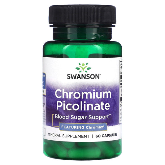 Swanson, Chromium Picolinate, 60 Capsules - Medaid