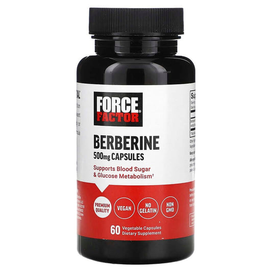 Force Factor, Berberine , 500 mg , 60 Vegetable Capsules - Medaid
