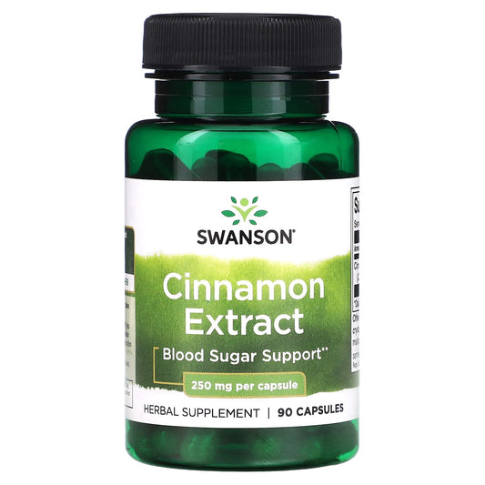 Swanson, Cinnamon Extract, 250 mg , 90 Capsules - Medaid
