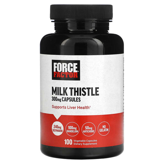 Force Factor, Milk Thistle, 300 mg , 100 Vegetable Capsules - Medaid