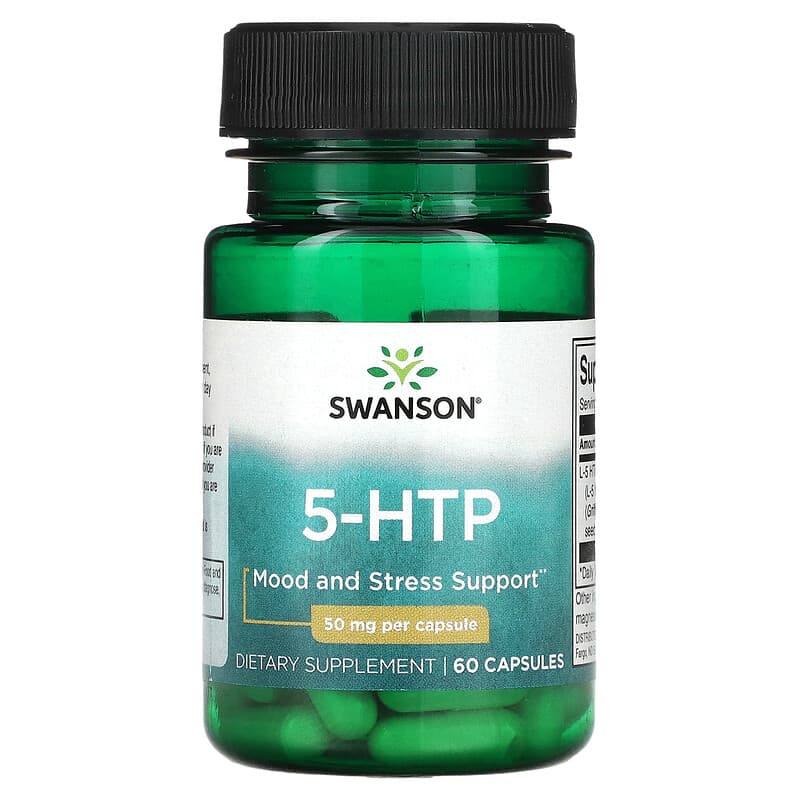 Swanson, 5-HTP, 50 mg , 60 Capsules - Medaid