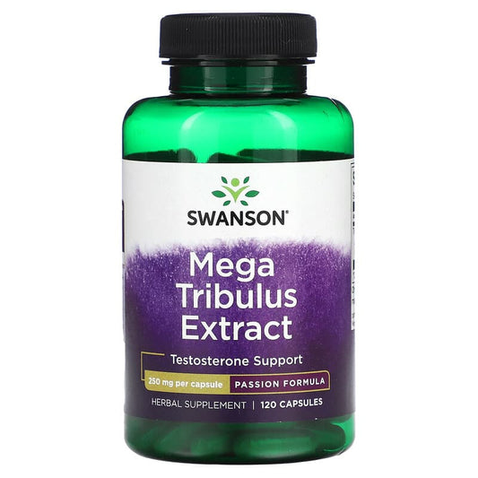 Swanson, Mega Tribulus Extract, 250 mg, 120 Capsules - Medaid