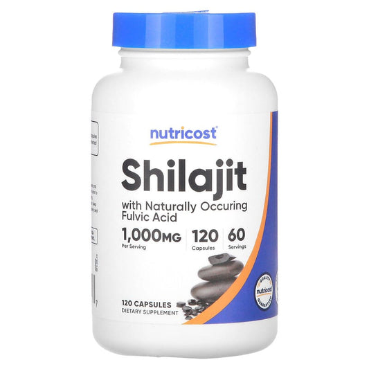 Nutricost, Shilajit, 1,000 mg , 120 Capsules - Medaid