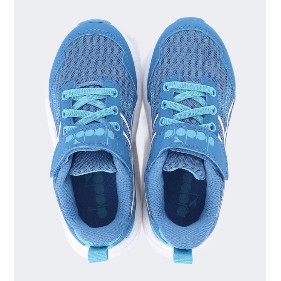 Diadora Snipe 2 Ps-Boys Running Shoes Blue/White - Medaid International