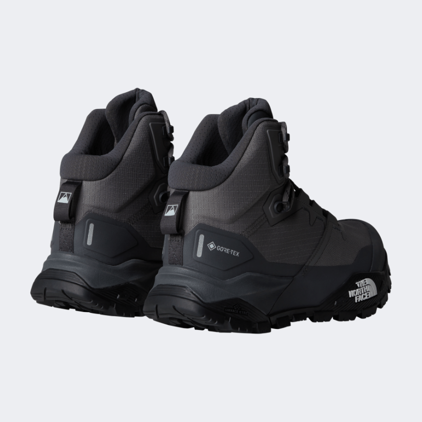 The North Face Offtrail Hike Mid Goretex Men Hiking Shoes Antractic Grey/Black - Medaid