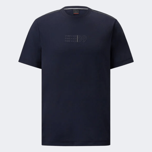 Fire And Ice Odin Men Lifestyle T-Shirt Deepest Navy - Medaid