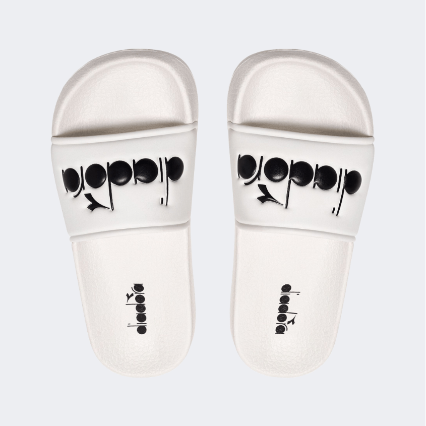 Diadora Praia Men Lifestyle Slippers White/Black - Medaid International