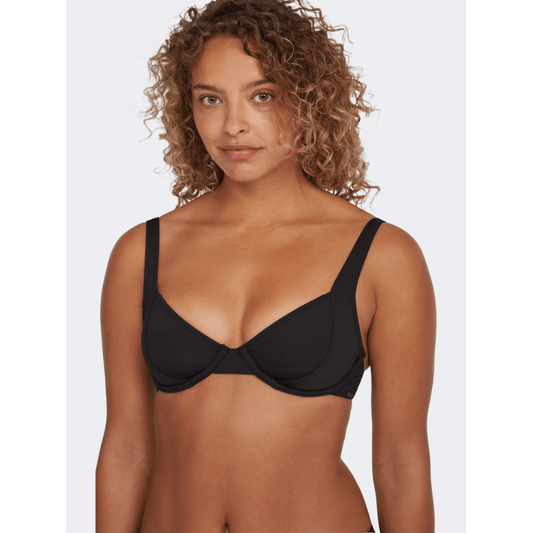Oneill Elsie Underwire Top Women Beach Bra Black - Medaid International