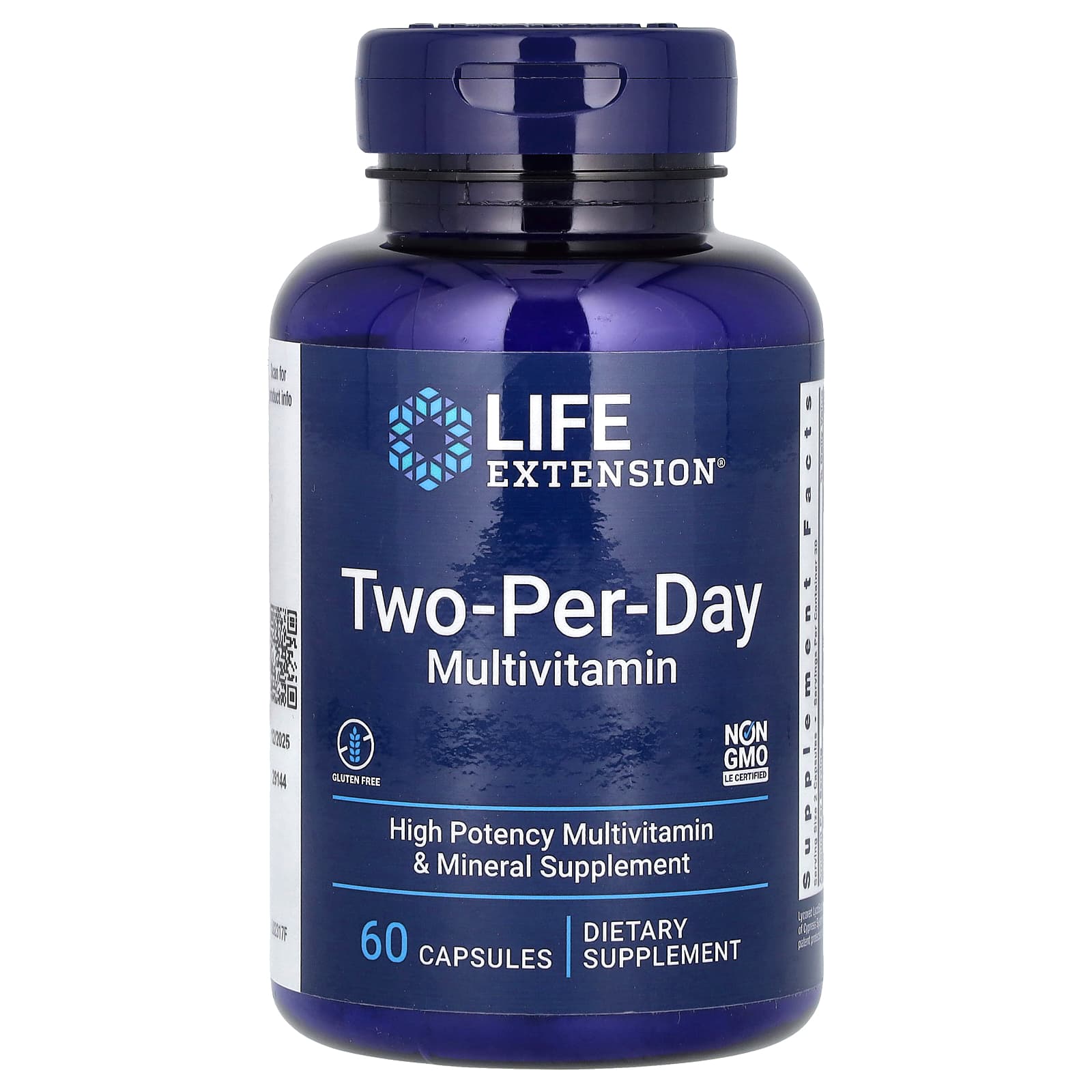 Life Extension, Two-Per-Day Multivitamin, 60 Capsules - Medaid