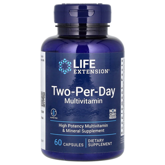 Life Extension, Two-Per-Day Multivitamin, 60 Capsules - Medaid