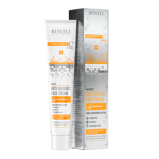 Revuele Vitanorm C+ Energy Night Antioxidant Face Cream 50 ml - Medaid