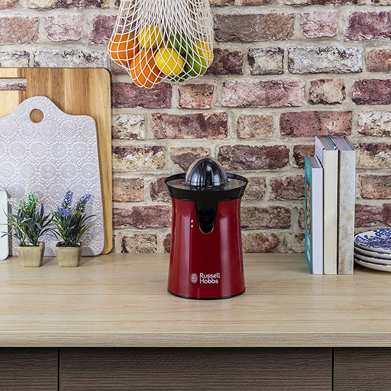 Russell Hobbs Desire Citrus Press - Juicer - Electric, 2 accessories, 60 W, Red - Medaid