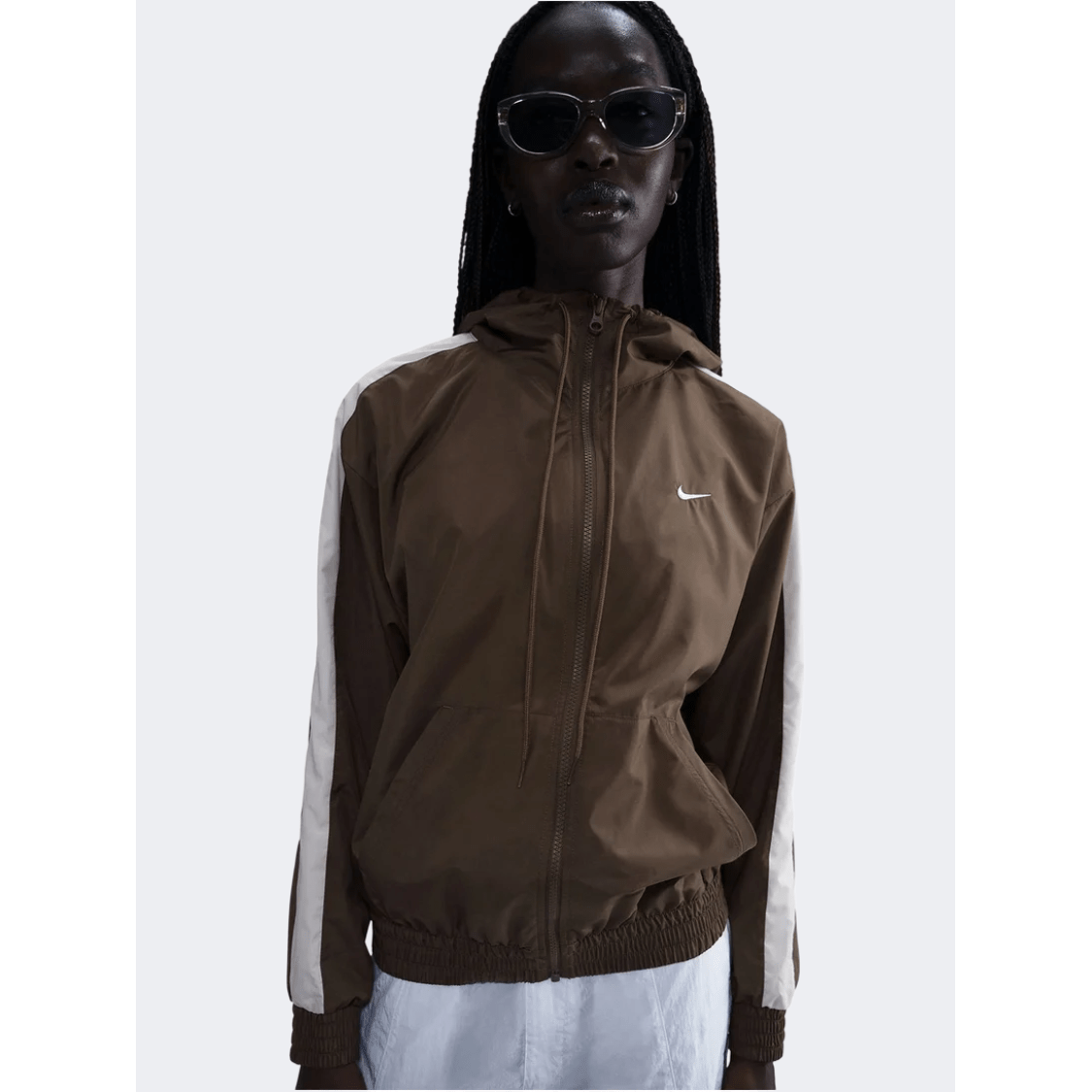 Nike Nsw Essential Women Lifestyle Jacket Ironstone/White - Medaid