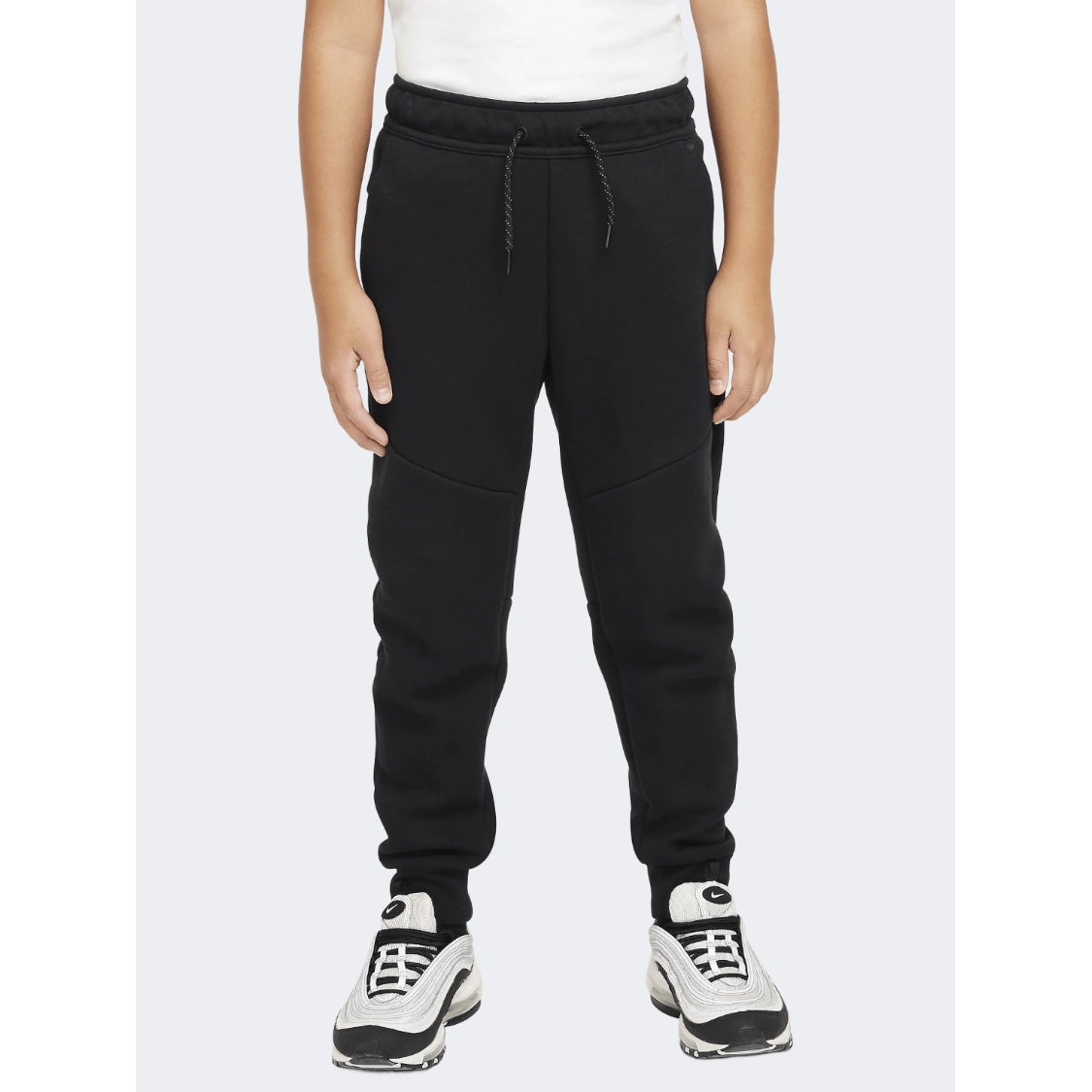 Nike Sportswear Tech Fleece Boys Lifestyle Pant Black - Medaid