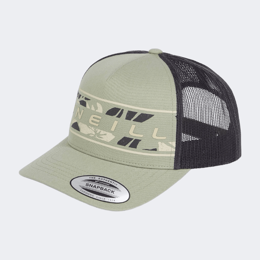 Oneill Flower Trucker Men Lifestyle Cap Green - Medaid