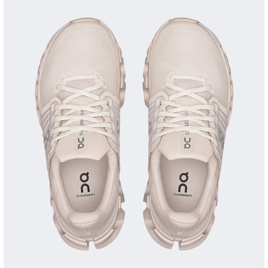 On Cloudswift 4 Ad Women Running Shoes Sand/Ivory - Medaid