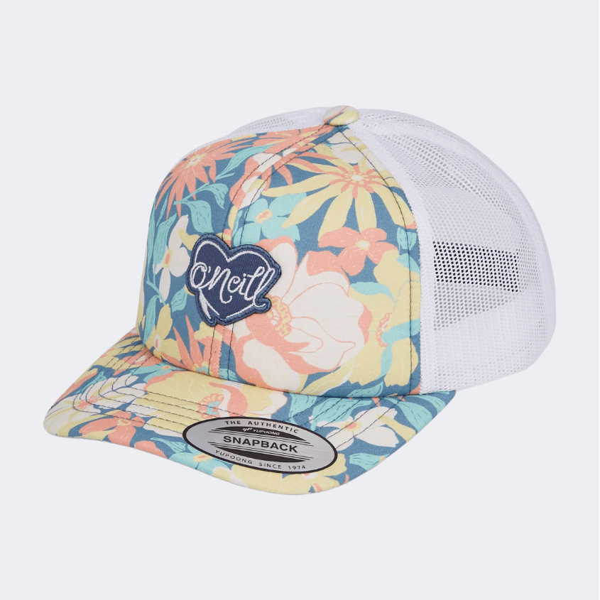 Oneill Flood Trucker Girls Lifestyle Cap Blue - Medaid