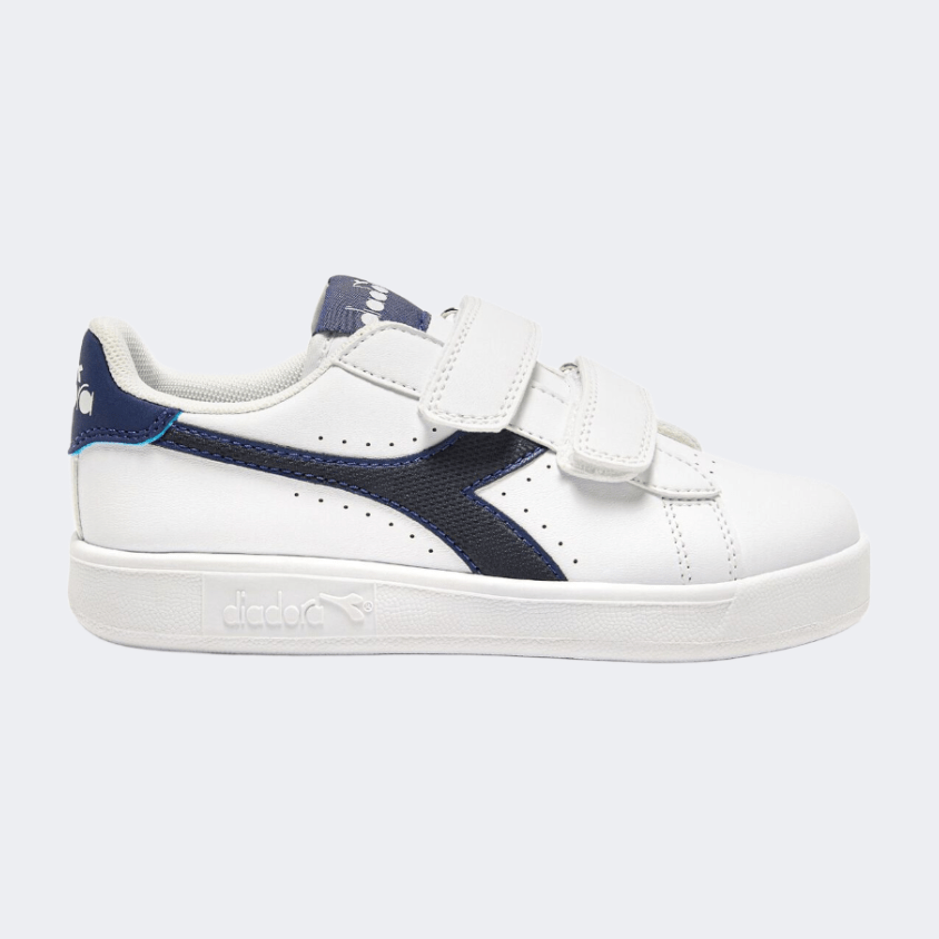 Diadora Game P Camo Ps-Boys Lifestyle Shoes White/Blue Estate - Medaid International