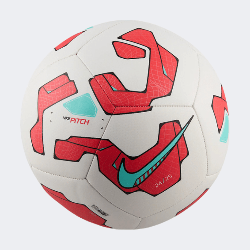 Nike Pitch Unisex Football Ball White/Ember/Green - Medaid International