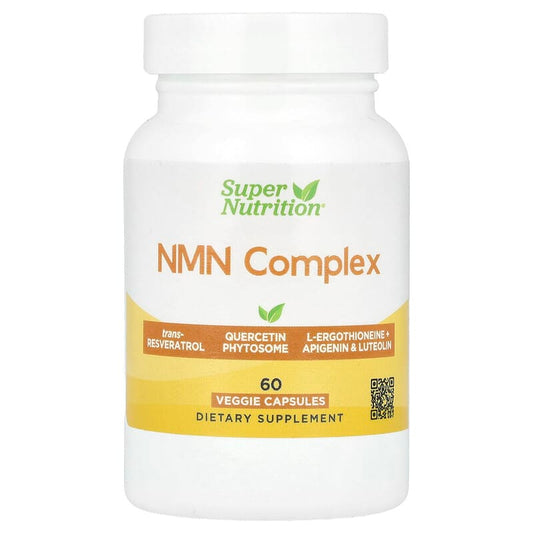 Super Nutrition, NMN Complex, 60 Veggie Capsules - Medaid