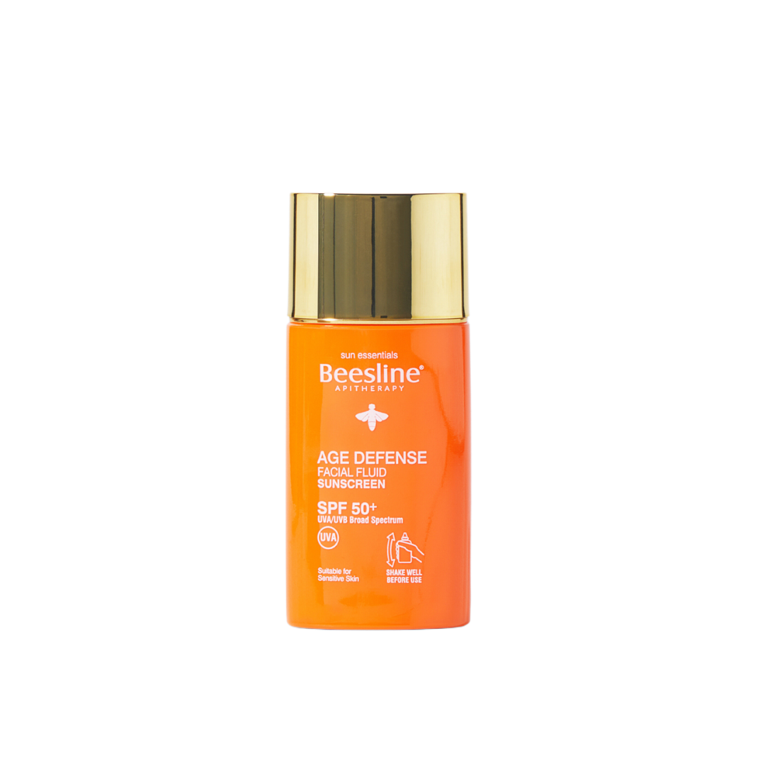 Beesline Age Defense Facial Fluid Sunscreen - SPF 50 - Medaid - Lebanon