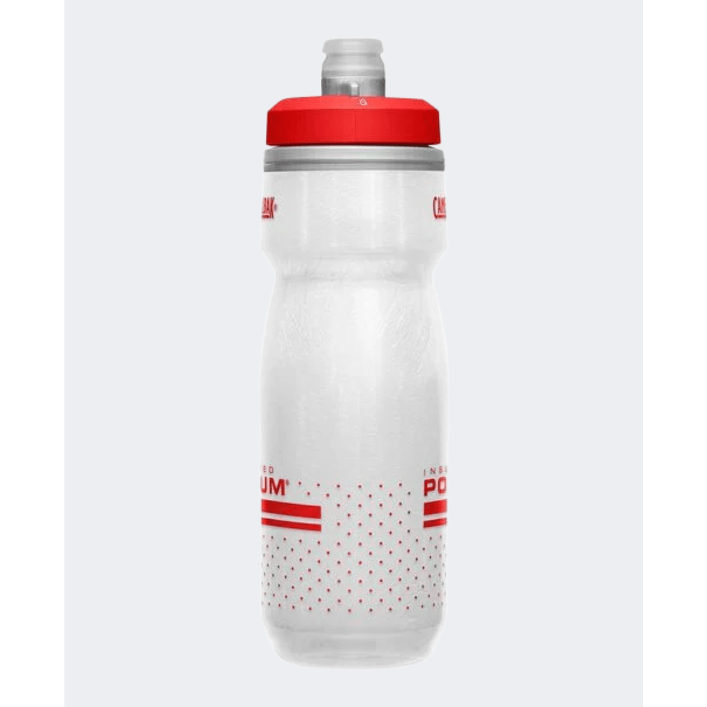 Camelbak Podium Chill 21 Oz Biking Bottle Fiery Red/White - Medaid