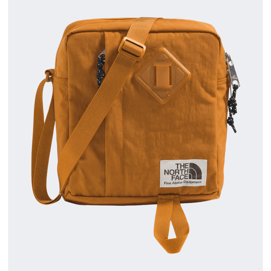 The North Face Berkeley Crossbody Men Hiking Bag Black/Mineral Gold - Medaid