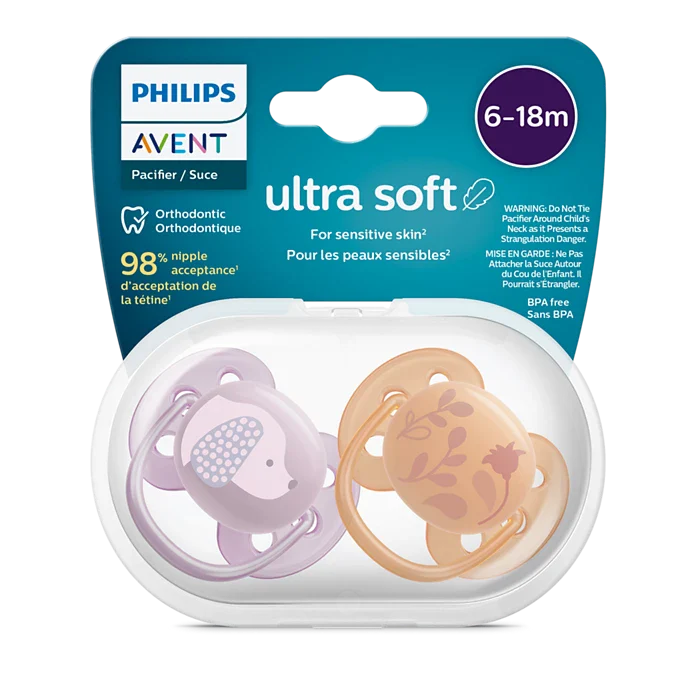 Ultra Soft Soother 6-18M Pack Of 2 - Medaid International