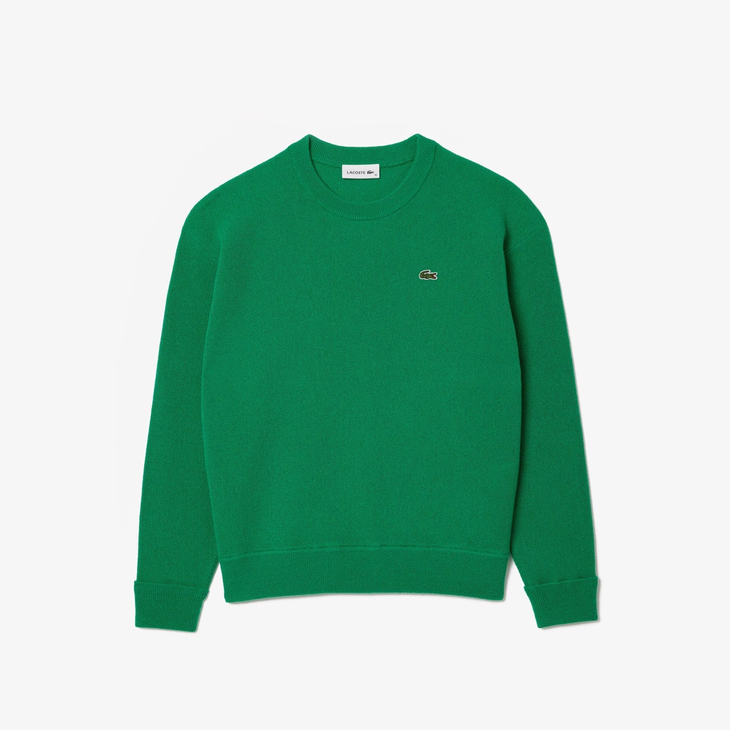 buy-relaxed-fit-carded-wool-moss-stitch-sweater-af9551-ldm-lebanon - Medaid