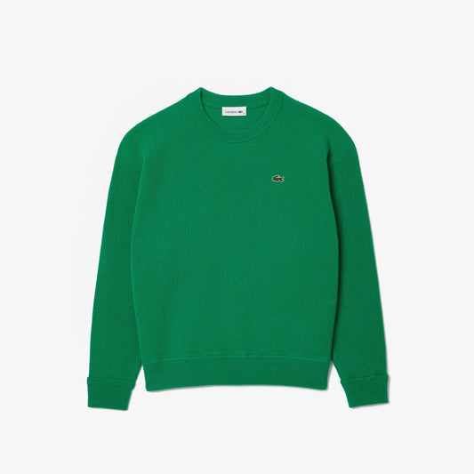 buy-relaxed-fit-carded-wool-moss-stitch-sweater-af9551-ldm-lebanon - Medaid