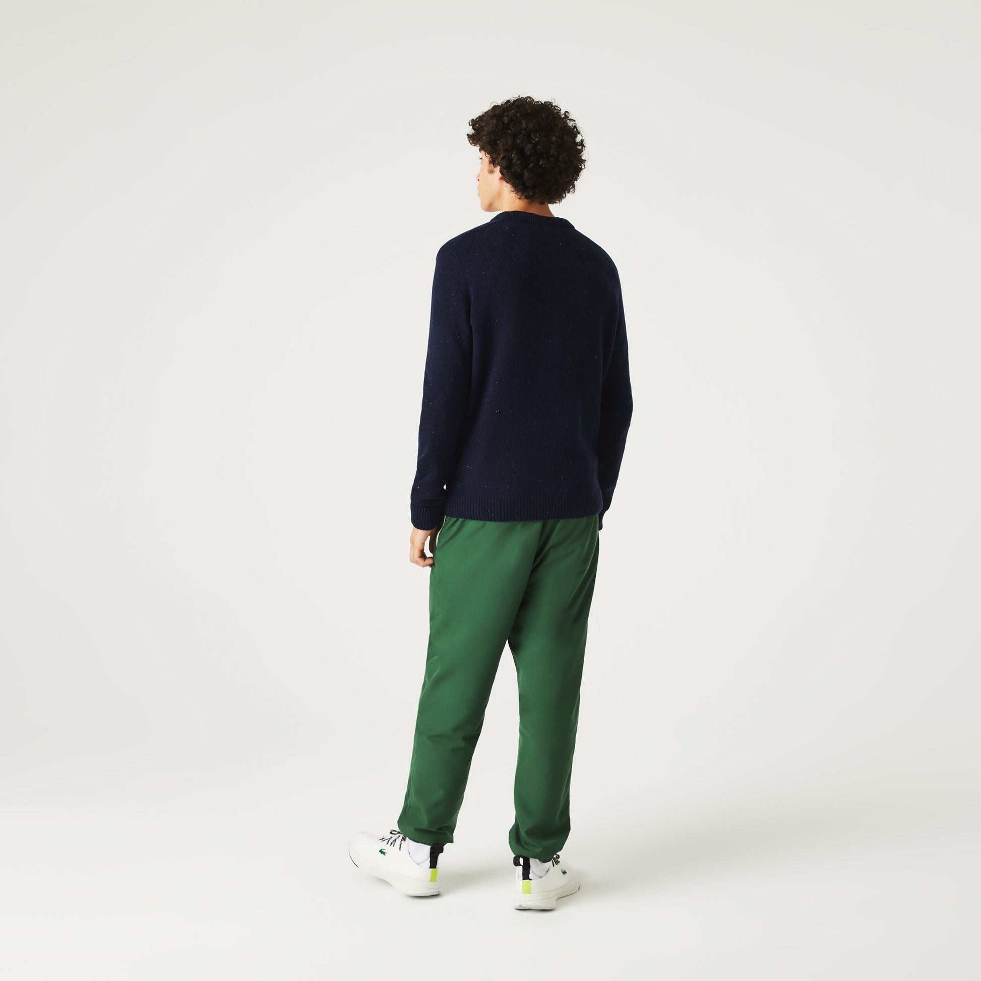 Men's Regular Fit Speckled Print Wool Jersey Sweater - AH2341 - Medaid International
