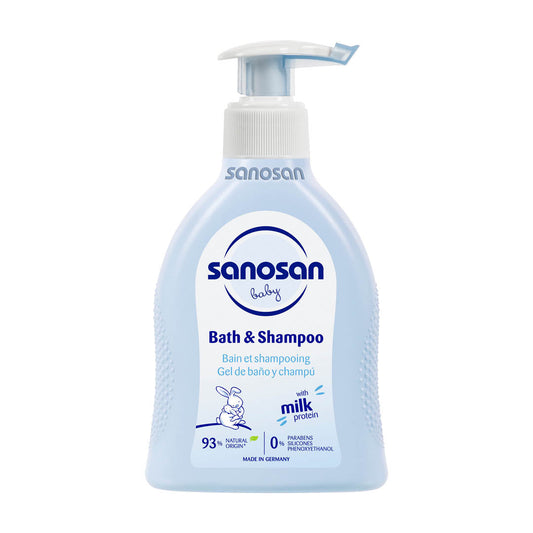 Sanosan Baby Bath & Shampoo 200 ML - Medaid