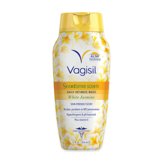 Vagisil Intimate Wash White Jasmine 354 ML - Medaid
