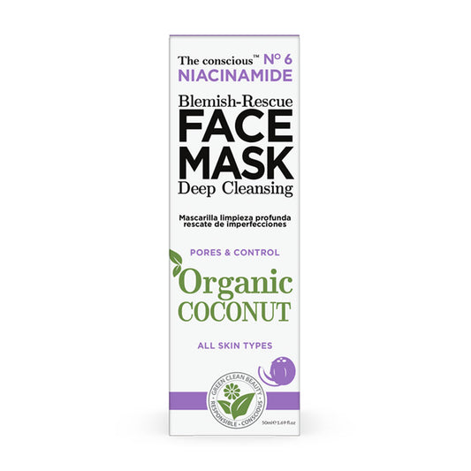 The Conscious Niacinamide Blemish-Rescue Face Mask - Medaid