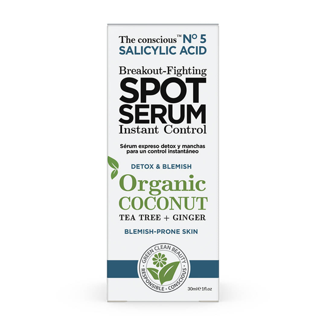 The Conscious Sal-Acid Spot Serum Coconut 30Ml - Medaid