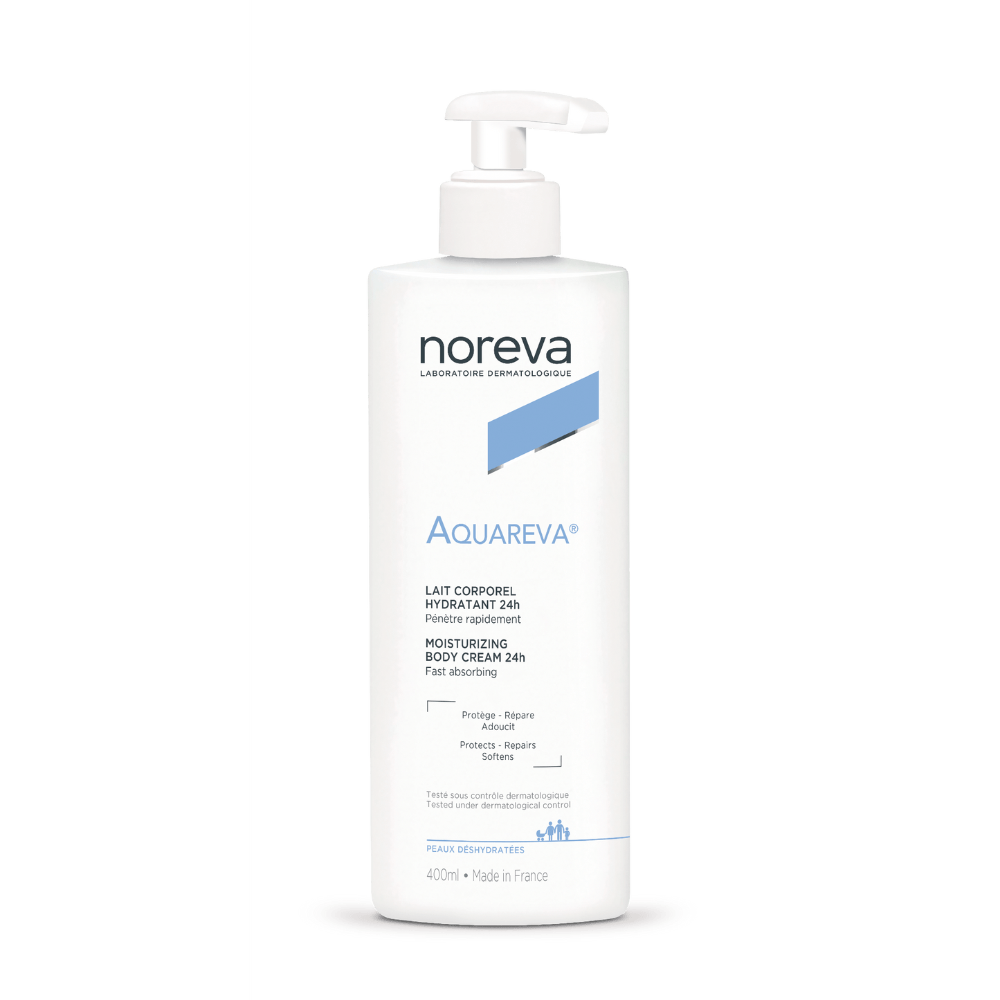 Noreva Aquareva Hydrating Body Milk - 400 ml - Medaid