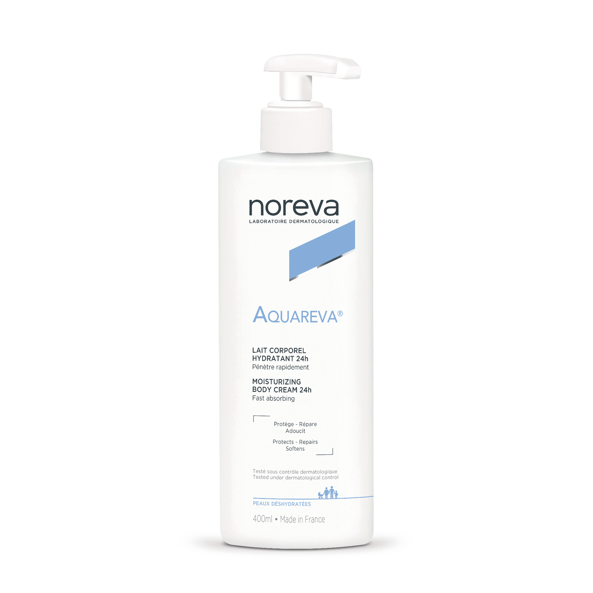 Noreva Aquareva Hydrating Body Milk - 400 ml - Medaid