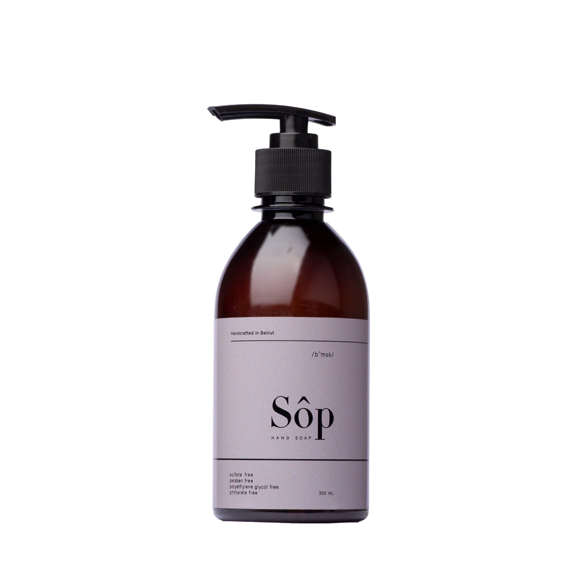 Sôp Natural Liquid Soap Black Musk - Medaid