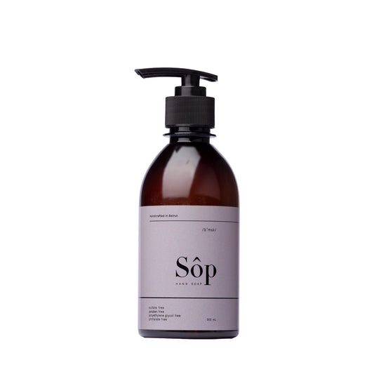 Sôp Natural Liquid Soap Black Musk - Medaid