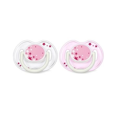 Avent 2 Night Time Soothers - Medaid