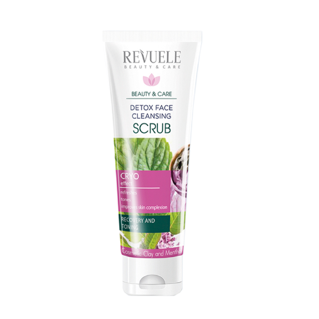 Revuele Face Scrub with Menthol And Clay 80ml - Medaid
