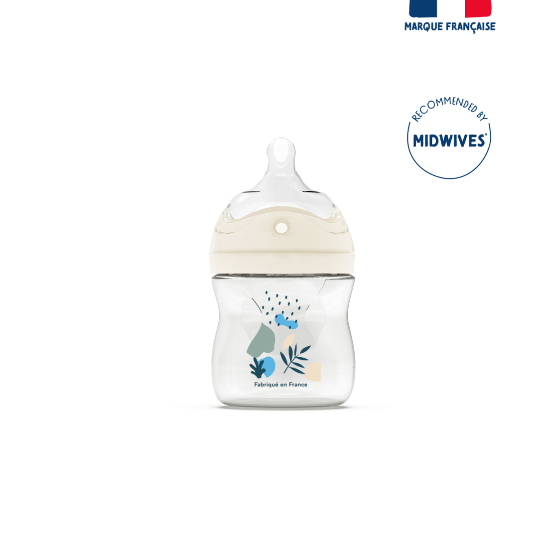 Dodie Bottles Anti-Colic Teat & Ring 150ml 0+ Month Biomimicry Teat Slow Flow 1 - Medaid