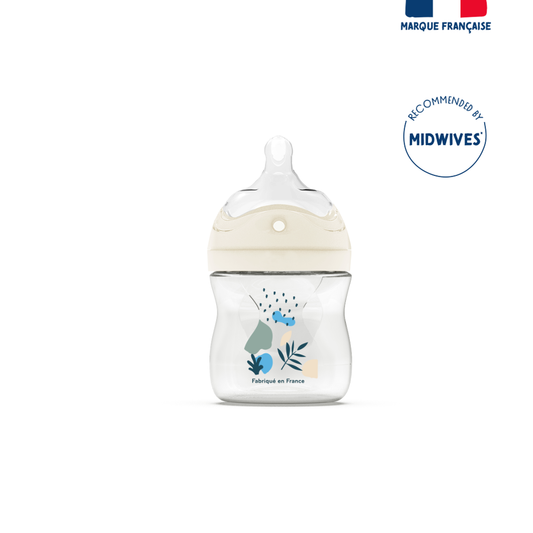 Dodie Bottles Anti-Colic Teat & Ring 150ml 0+ Month Biomimicry Teat Slow Flow 1 - Medaid