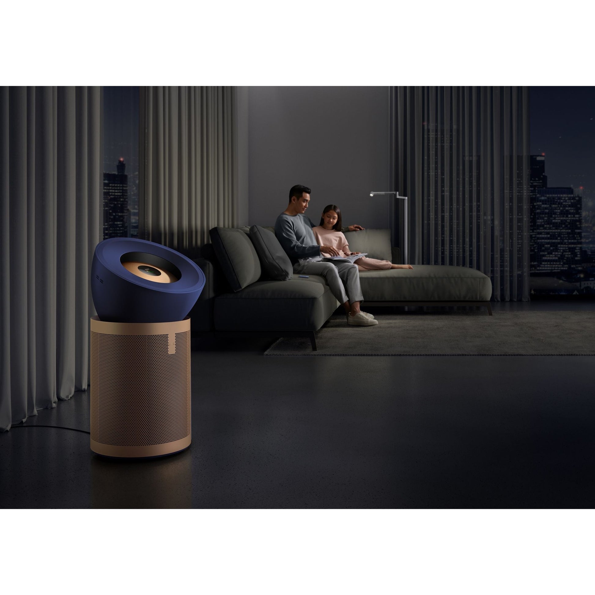 Dyson Purifier Big+Quiet Formaldehyde BP04 (Prussian Blue/Gold) - Medaid