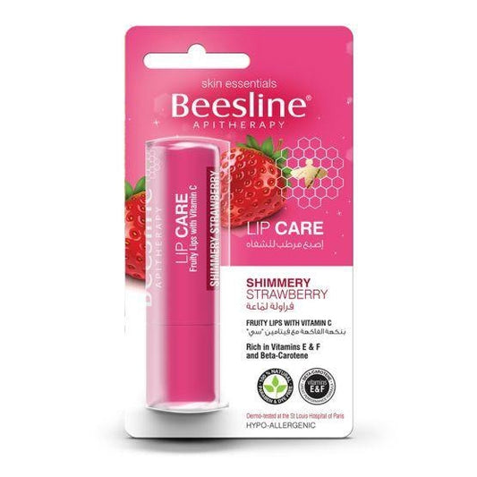 Beesline Lip Care - Shimmery Strawberry - Medaid