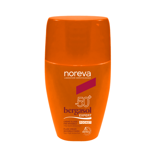 Noreva Bergasol Expert Pocket Fluid Cream Invisible Finish SPF50+ - 30 ml - Medaid